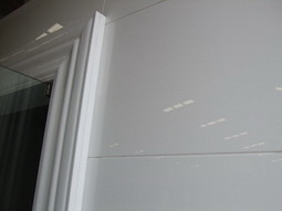 white artifical stone